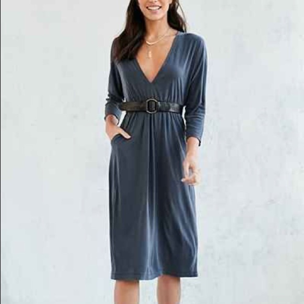 Urban Outfitters Long sleeve midi dress
